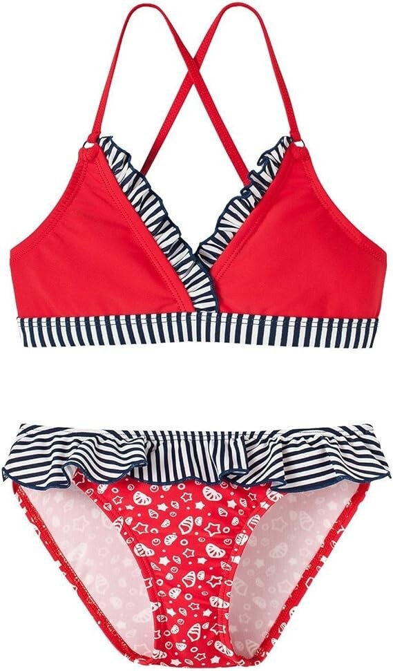 % REDUZIERT Schiesser Mädchen Aqua Bikini für Mädchen NEU Gr. 92