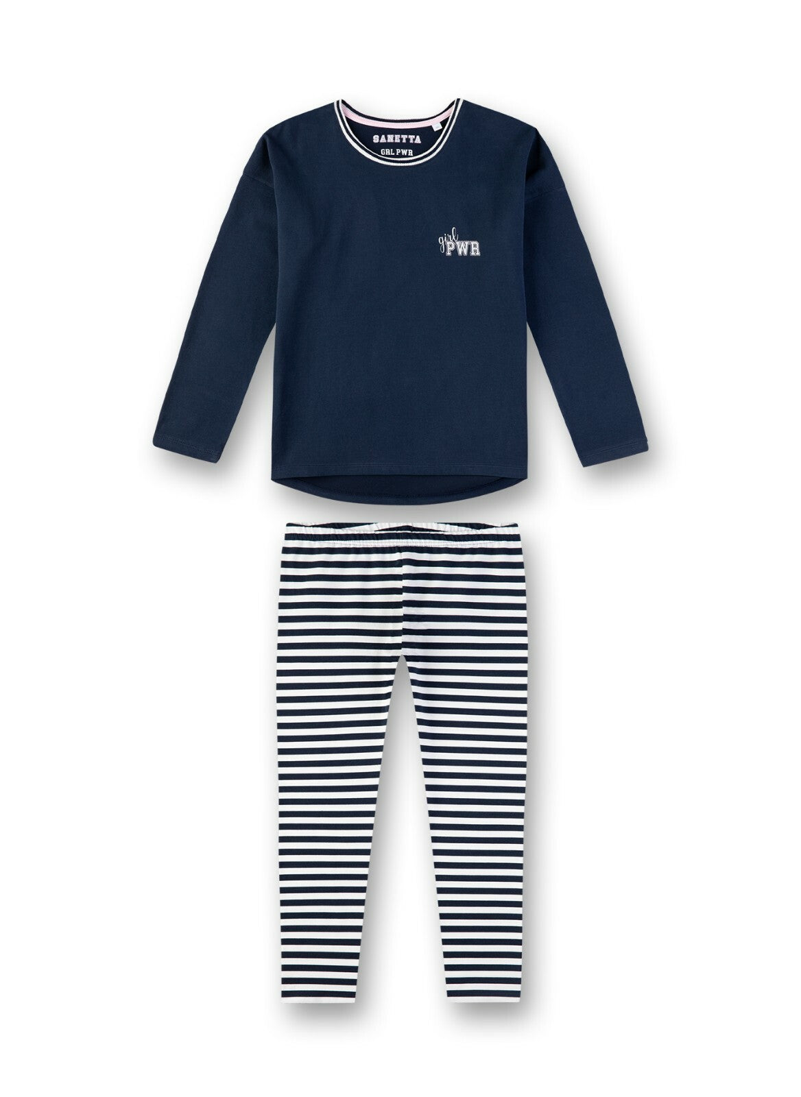 Sanetta Mädchen langer Schlafanzug  2-tlg.  Gr. 128-140