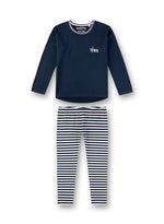 Sanetta Mädchen langer Schlafanzug  2-tlg.  Gr. 128-140