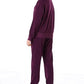 SCHIESSER  Mädchen Schlafanzug Frottee  Aubergine H/W  NEU Gr.140