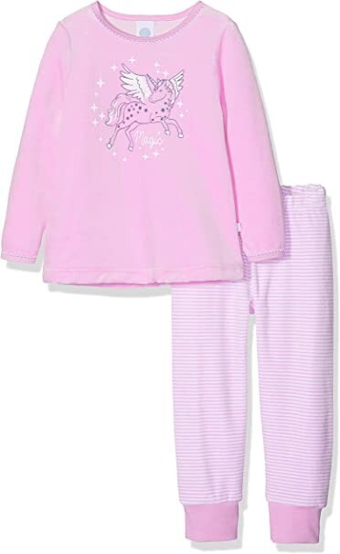 %% SANETTA Nicky Schlafanzug Einhorn  MÄDCHEN  NEU GR.98 %%