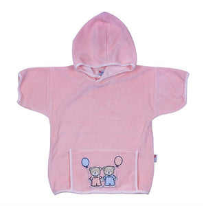 %% Wörner Südfrottier Jacke Mädchen Frottee Jacke UV Kapuze  Gr. 98/104 %%