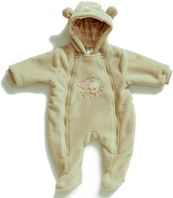 %% AUSVERKAUF%% *NEU* Jacky Baby Kuschel Overall Mädchen beige Gr.74 %%