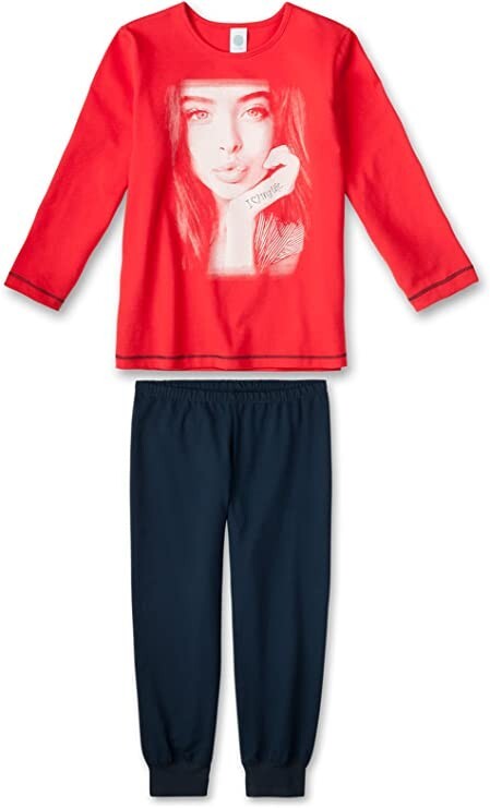 %% SANETTA  Schlafanzug MÄDCHEN  NEU GR.128 %%