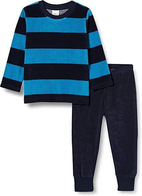 S.OLIVER Jungen Schlafanzug FROTTEE NEU Gr.92