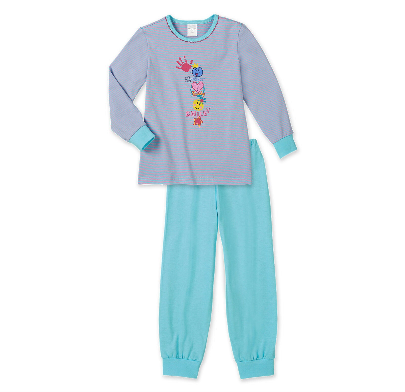 %% STOP %% REDUZIERT Schiesser Mädchen Schlafanzug  NEU Gr.92