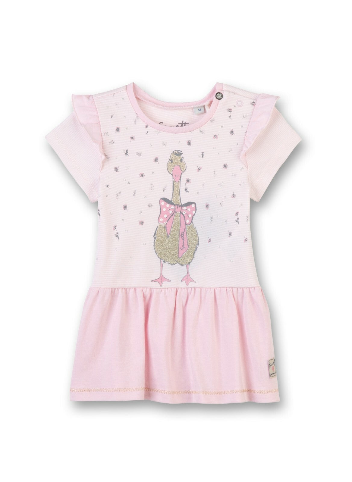 %% Ausverkauf %% Sweatkleid  Sanetta Kids  50% Rabatt Gr.92