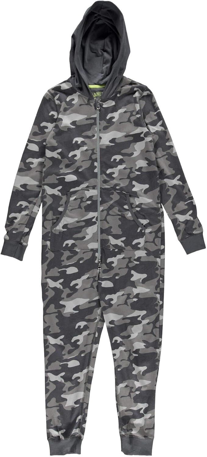 Sanetta Jungen langer Overall Jumpsuit Army  Gr. 128