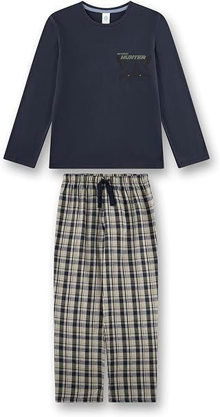 Sanetta Jungen langer Schlafanzug    Gr. 140,152,164,176,188