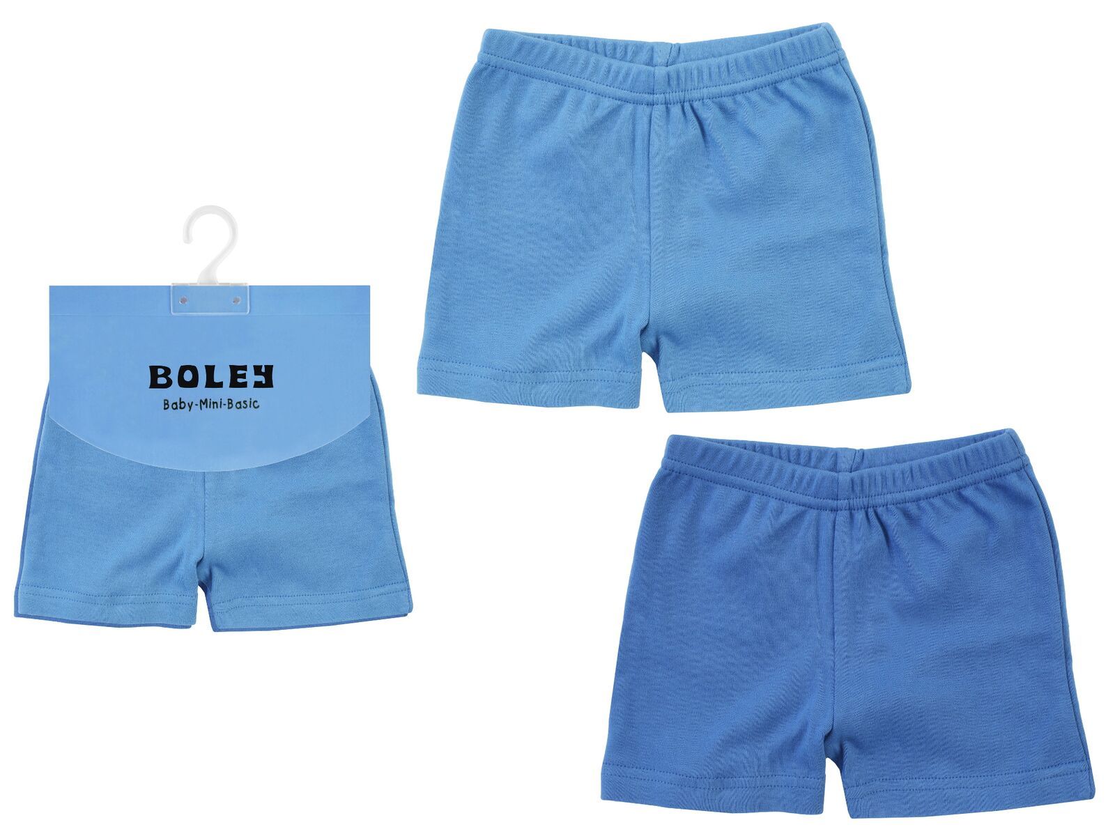 %% Jacky Baby Shorts  2er-Pack Blau Junge Gr. 50/56  %%