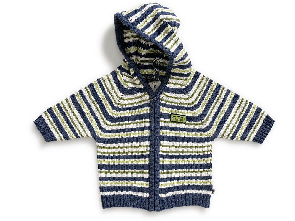 %% Jacky Baby Strickjacke mit Ringeln  Statt 39,95 nur 20 Junge   NEU Gr. 80 +86