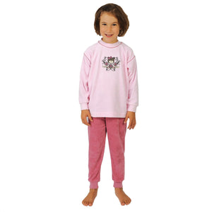 %% SONDERPREIS Wörner Südfrottier Mädchen  Schlafanzug Frottee  NEUWARE  Gr. 86