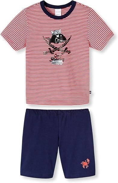 %% STOP %% REDUZIERT Schiesser Jungen Schlafanzug Kurz Shorty NEU Gr.104