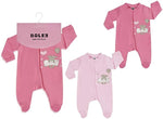 Jacky Baby 2er-Pack Schlafanzug Mädchen1-tlg langarm Giraffe 50/56