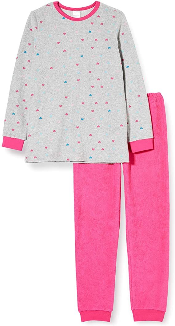 %% STOP %% REDUZIERT Schiesser Mädchen Schlafanzug Frottee NEU Gr.92