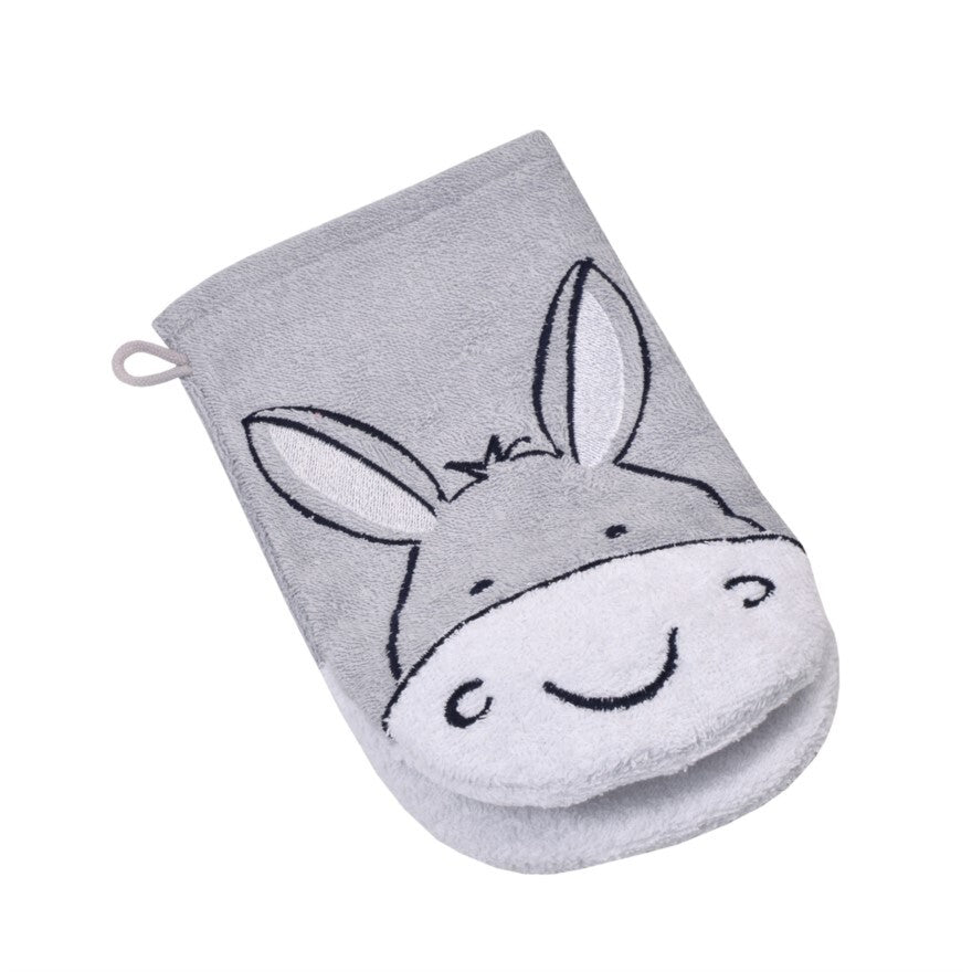 NEU Südfrottier Serie "Esel hellgrau" Badetücher, Badeponcho, Lätzchen etc