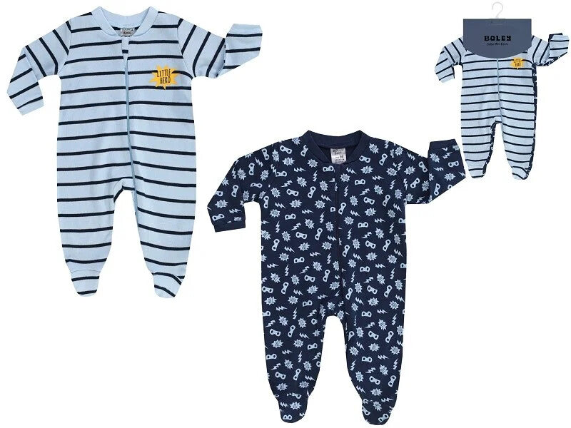 Jacky Baby 2er-Pack Schlafanzug Strampler langarm  Gr. 86