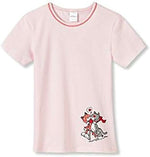 %% STOP %%Schiesser Mädchen kurzarm Shirt T-Shirt "Cat" Gr. 152