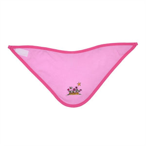 %% SONDERPREIS Wörner Südfrottier Baby Halstuch "Blumen Rosa"  Neu und OVP  %%