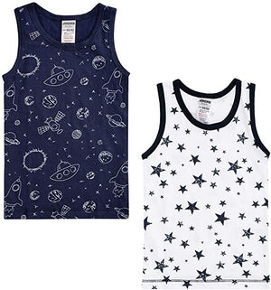 Jacky Baby Jungen Unterhemden 2  Pack BIOBAUMWOLLE Gr. 86/92
