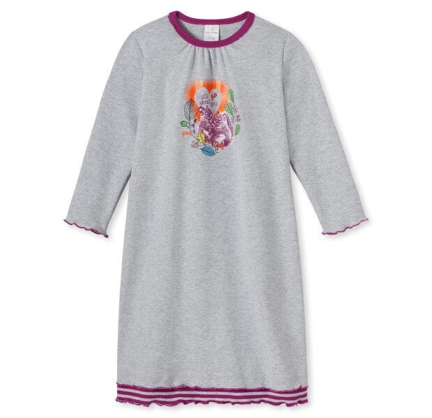 %%% Schiesser Mädchen Nachthemd Herbst /Winter NEU Gr.140 %%%