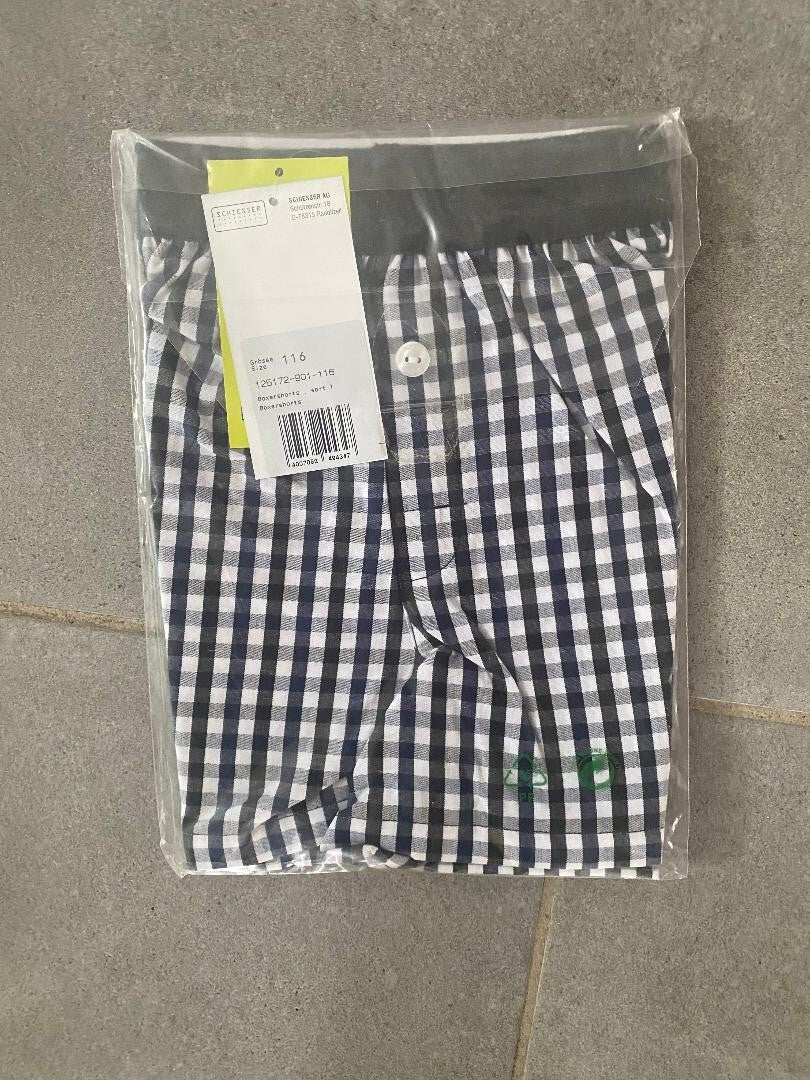 %% STOP %% REDUZIERT Schiesser Jungen  Boxershorts  NEU Gr. 116
