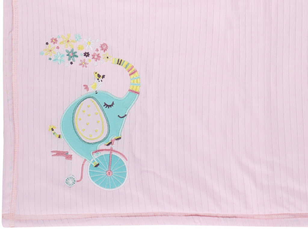 Jacky Baby DECKE 100 CM X 70 CM 60G WATTIERUNG BLOSSOM FAIRY (ORGANIC COTTON)