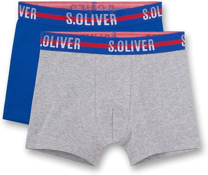s.Oliver Jungen Shorts im Doppelpack Boxershorts (2er Pack) Gr 140