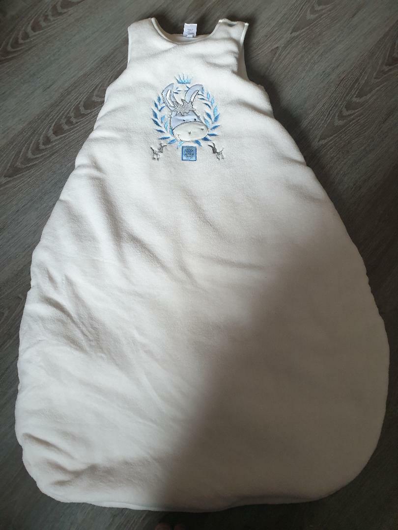 %%AUSVERKAUF%% Jacky Baby Schlafsack Kuschelfleece Gr.50-56 Junge