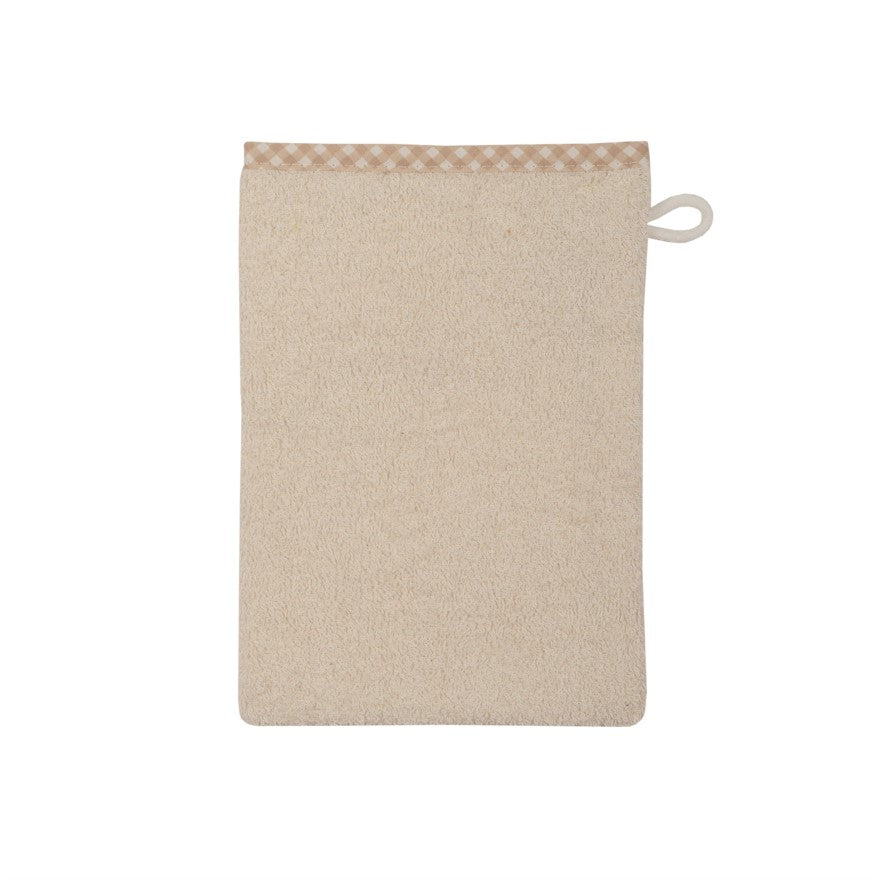 natur Waschhandschuh Größe 15x21 cm