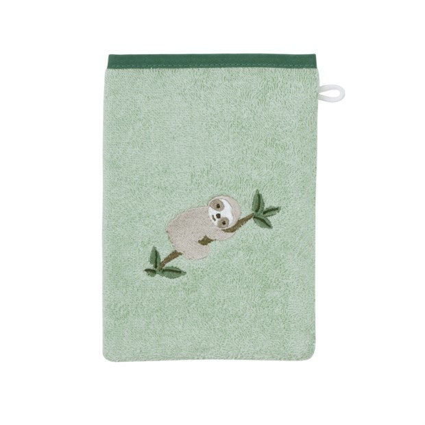 Faultier helloliv Waschhandschuh Größe 15x21 cm