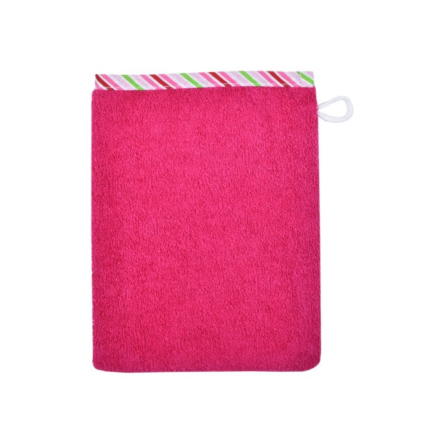 Uni beere Waschhandschuh Größe 15x21 cm