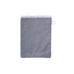 Wörner Südfrottier Uni dunkelgrau Waschhandschuh Größe 15x21 cm