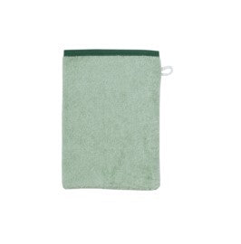 Wörner Südfrottier Uni helloliv Waschhandschuh Größe 15x21 cm